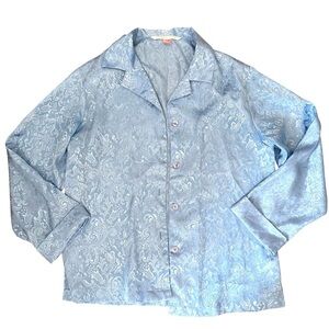Victorias Secret VS Blue Sleep Shirt Pajamas Sz S